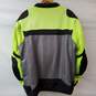 Scorpion Exo Water Proof Armored Yellow/Gray/Black Motorcycle Jacket Men's 3XL image number 2