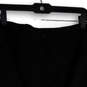 Womens Black Flat Front Back Zip Stretch Straight & Pencil Skirt Size 6 image number 4
