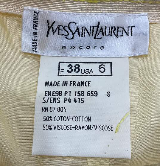 Yves Saint Laurent Encore Vintage Skirt & Jacket Suit Set image number 10