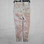 Pink White Tie Dye Skinny Jeans image number 2