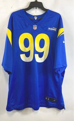 Nike NFL Rams Donald #99 Blue Jersey - Size 4XL