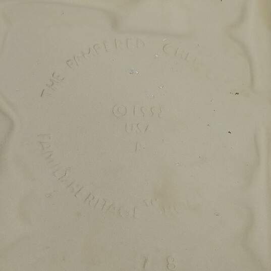 1998 - Pampered Chef Stoneware Gingerbread Hometown Train Cookie Mold image number 5