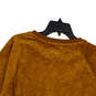 NWT Womens Brown Crew Neck Long Sleeve Pullover Sweater Size Large image number 2