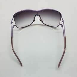 AUTHENTICATED Marc Jacobs Lilac Purple Oversized Shield Sunglasses alternative image
