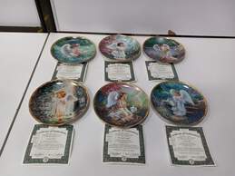 Bundle of 6 Dona Gelsinger Garden Blessings Authenticity Collectors Plates