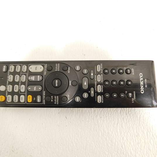 Onkyo Brand TX-SR606 Model AV Receiver w/ Power Cable and Remote Control image number 3