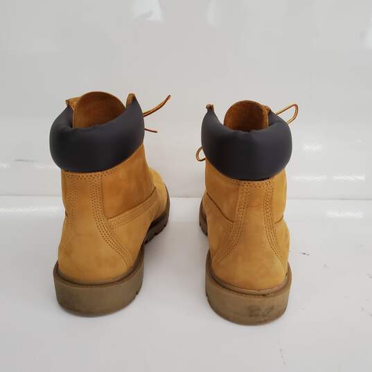 Timberland 6 Inch Premium Boots Wheat Size 9 image number 4