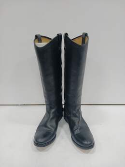 Women's Frye Melissa Button Antiqued Leather Boot Sz 6.5B