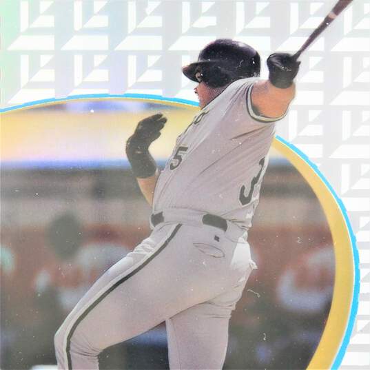 1999 HOF Frank Thomas Topps Tek Card 6 Pattern 37 Chicago White Sox image number 2