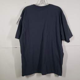 Mens Original Fit Henley Neck Chest Pocket Short Sleeve T-Shirt Size Large alternative image