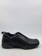Prada Black Leather Slip-Ons M 6 COA image number 1
