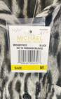 Michael Kors Black T-shirt - Size Medium image number 5