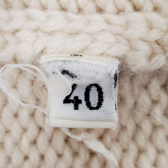 Manrico Women Ivory Sweater Sz 40 image number 6