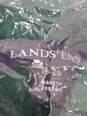 Land's End Polar Green Fleece V-Neck Top Size XL image number 4