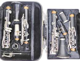 Armstrong Model 4001 and Vito Brand B Flat Student Clarinets w/ Cases and Accessories (Set of 2)