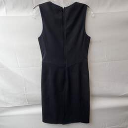 Theory Nyasha Navy Blue & Black Sleeveless Dress Size 2 alternative image