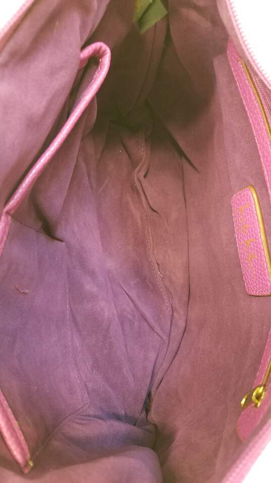 Nicole Miller Purple Tote Shoulder Bag image number 11