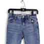 Womens Blue Denim Medium Wash 5-Pocket Design Straight Leg Jeans Size 24 image number 3