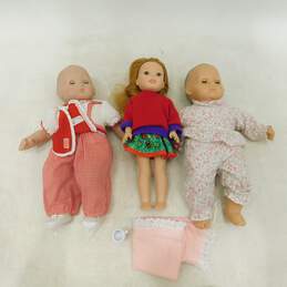Pleasant Company American Girl Bitty Baby Dolls & Willa Wellie Wisher Doll