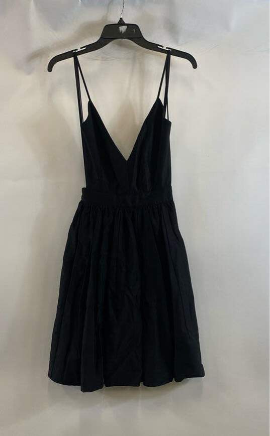 Contrarian Women's Black Bib Dress- Sz 2 NWT image number 1