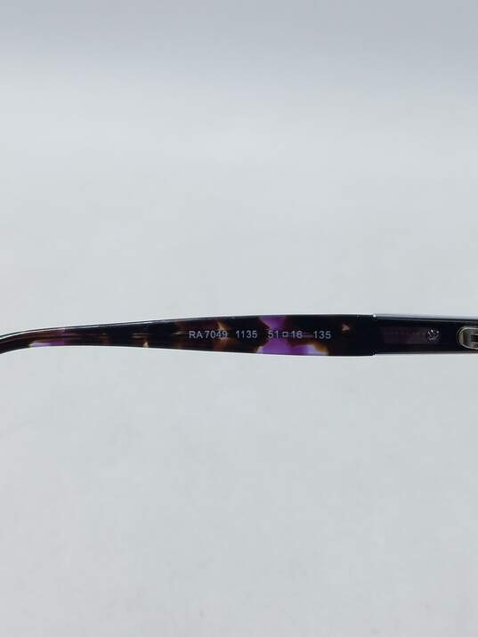 RALPH Ralph Lauren Purple Oval Eyeglasses image number 7