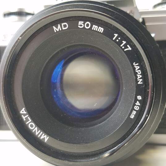 Minolta X-370 35mm SLR Camera with 2 Lenses image number 3