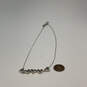 Designer Brighton Silver-Tone Link Chain Alcazar Hearts Charm Necklace image number 2