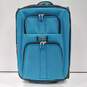 Delsey Blue Canvas Suitcase image number 1