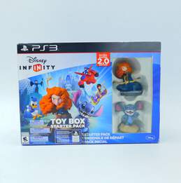 Disney Infinity 2.0 Toy Box Starter Pack PS3 Kids Game Bundle *SEALED
