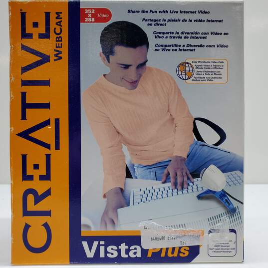 Creative Vista Plus Webcam IOB For Parts/Repair image number 1