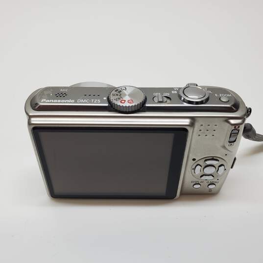 Panasonic Lumix DMC-TZ5 10x Optical Zoom Digital Camera Silver Untested image number 4