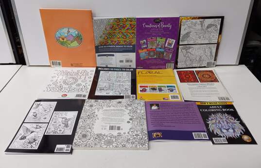 Bundle of 12 Assorted Coloring Books image number 2