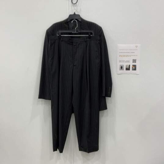 Armani Collezioni Mens Gray Blazer & Pants 2 Piece Suit Set Size 44L With COA image number 1