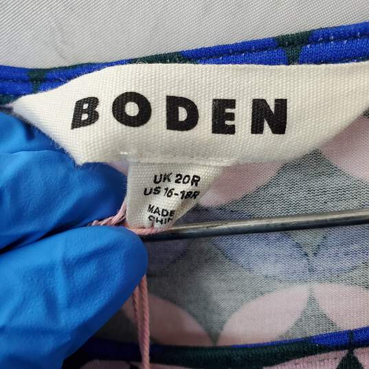 Women's Boden Long Sleeve Midi Dress Size US 16 image number 5
