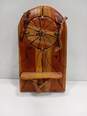 Handmade Wooden Clock 24" x 13.5" image number 1