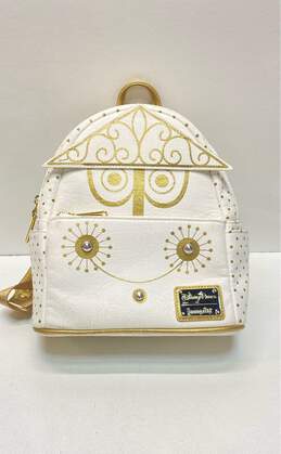 Loungefly X Disney It's A Small World Small Backpack White Gold