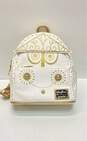 Loungefly X Disney It's A Small World Small Backpack White Gold image number 1