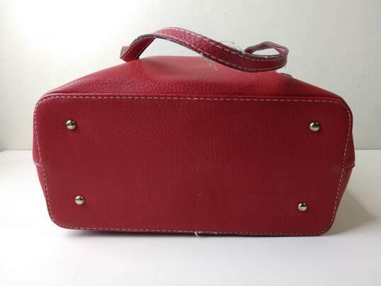 Women's Red  Jet Set Travel Tote Bag image number 3