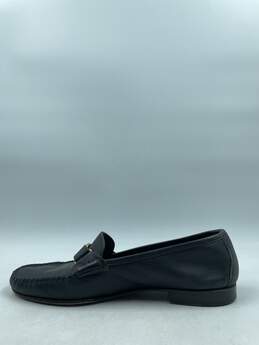 Authentic Salvatore Ferragamo Black Loafers M 10EE alternative image