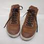 Salvatore Ferragamo Brown Suede Lace Up Boots Men's Size 11 EE image number 4
