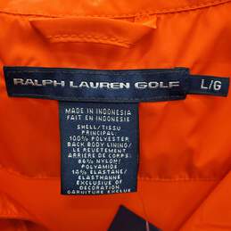 Ralph Lauren Golf Women Red Pullover Jacket L NWT