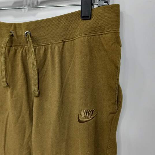 Women's Nike Fleece Green Tracksuit Size Medium image number 3