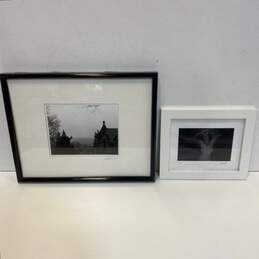 Lot of 2 Gothic Artistic Photos Double Exposure Signed Photography Signed. 1996