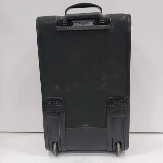 Tumi Black Ballistic Rolling Carry-On Luggage image number 2