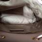 Michael Kors Shell Pink Quilted Drawstring Handbag w/ Shoulder Straps image number 4