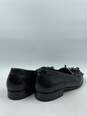 Authentic Salvatore Ferragamo Black Tassel Loafers M 6.5EE image number 4