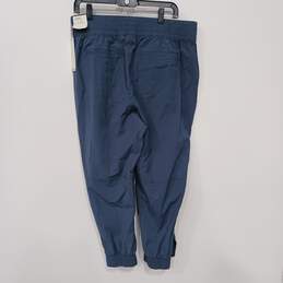 Calia Ardosia Slate Blue Woven Workwear Journey Collection Women's High Rise Jogger Pants Size XL NWT alternative image