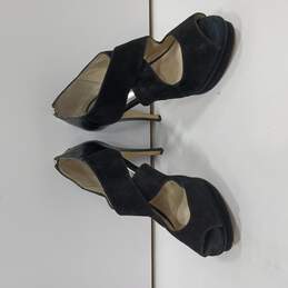 Michael Kors Women's Black Suede Heels Size 8 alternative image
