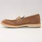 Tommy Hilfiger Sector Brown/White Slip On Penny Loafers Men's Size 9 image number 3