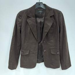 Women's Talbots Cropped Blazer Jacket Sz 0P
